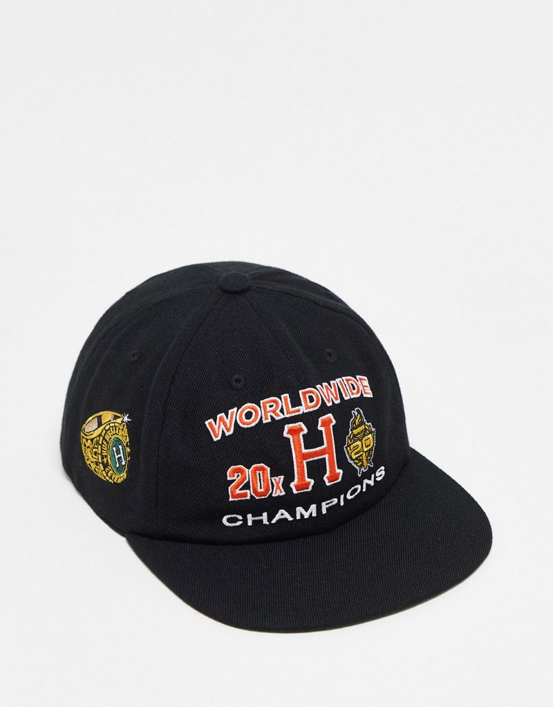 Черная кепка Snapback в честь 20-летия HUF HUF