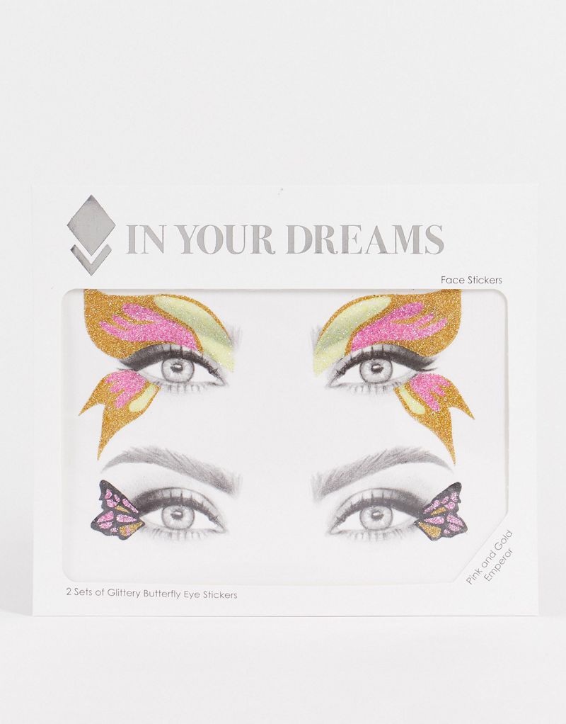 Наклейки «В твоих мечтах» с изображением императора-бабочки In Your Dreams