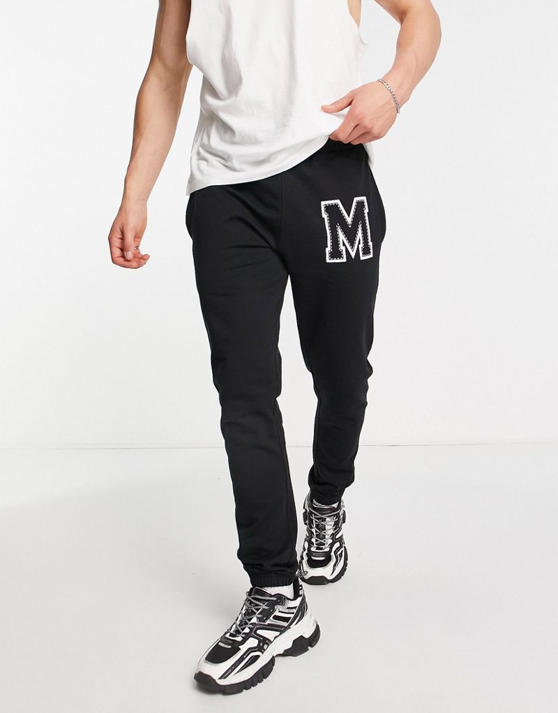 Черные спортивные брюки Marbek Collegiate Marbek
