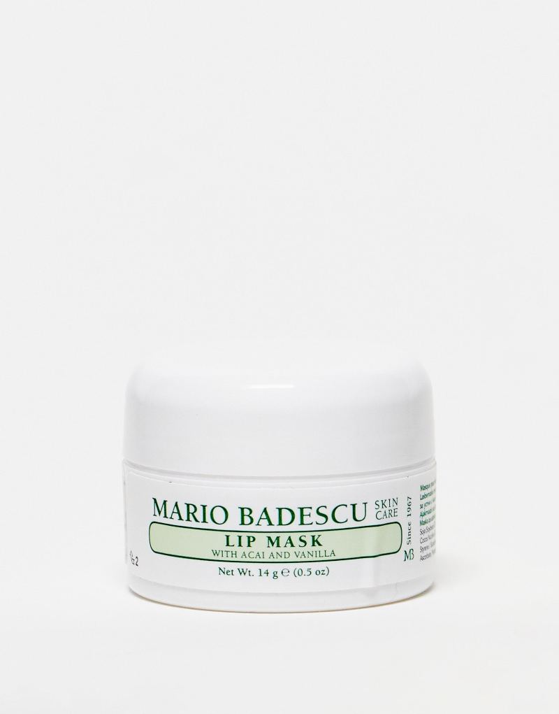 Маска для губ Mario Badescu с асаи и ванилью, 0,5 унции Mario Badescu