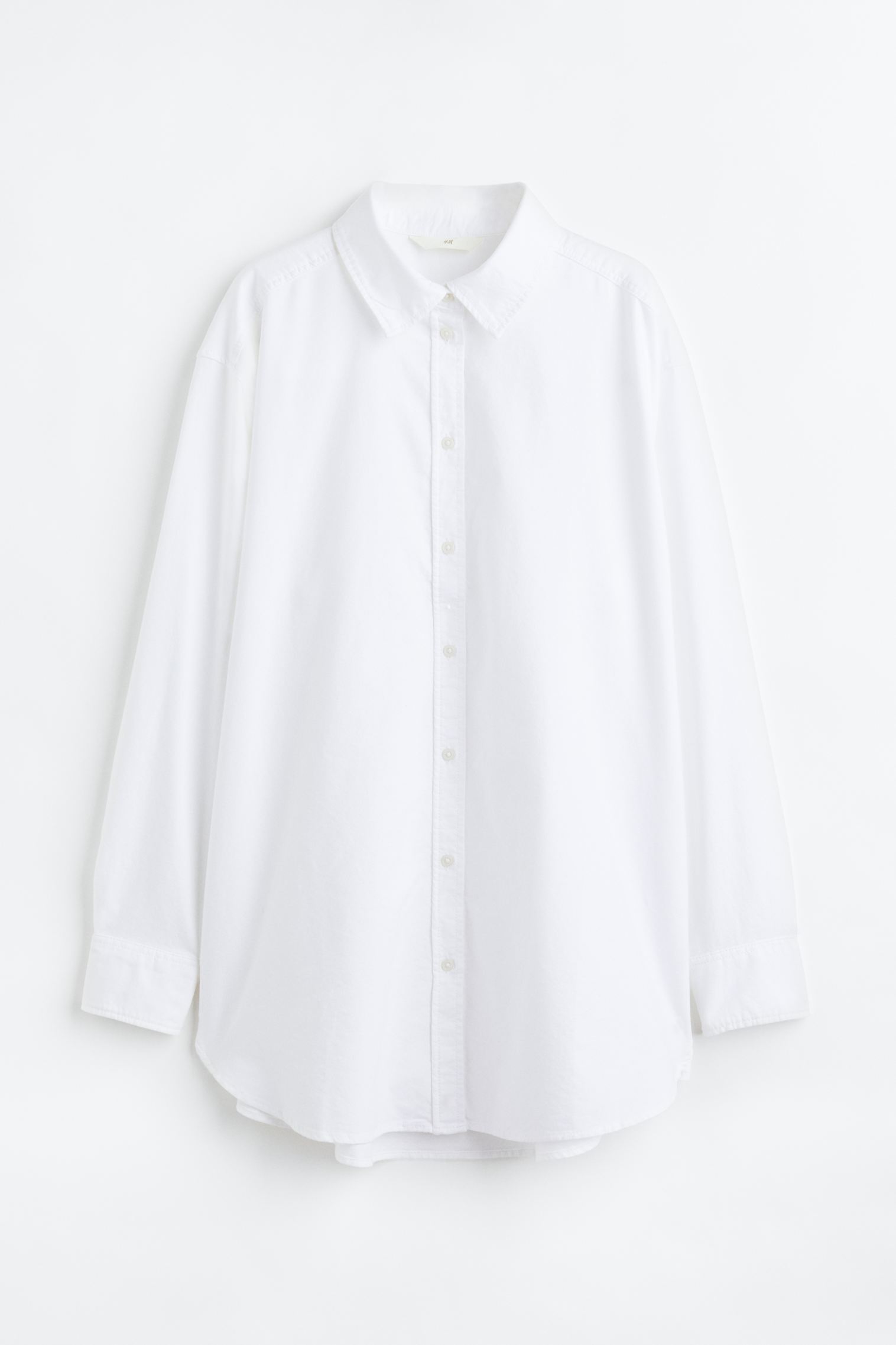 Женская Хлопковая Рубашка Oxford от H&M H&M