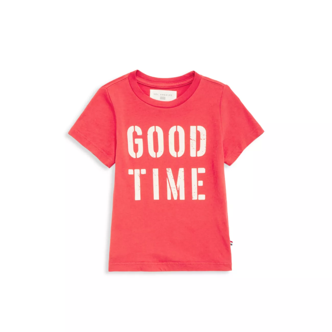 Маленькая девочка &amp;amp; Хлопковая футболка Good Times для девочек Sol Angeles
