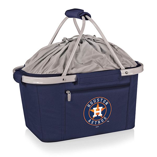 Корзина для пикника Picnic Time Houston Astros с утеплителем - 19 дюймов х 12 дюймов х 18 дюймов, алюминий, полиэстер, ПВХ Picnic Time