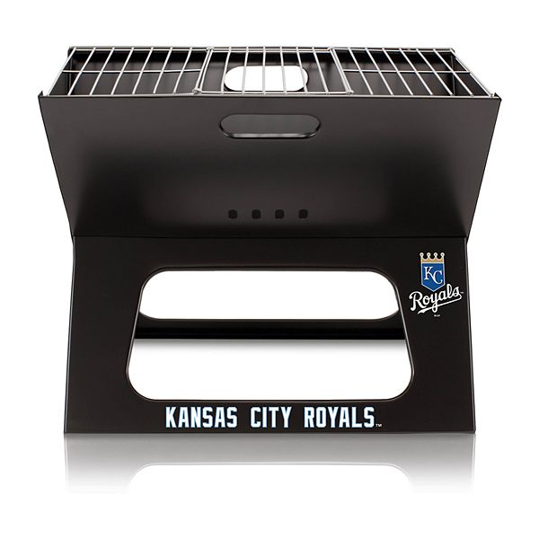 Портативный гриль Picnic Time Kansas City Royals X-Grill, складной, 18.5" х 11", сталь и полиэстер, черный Picnic Time