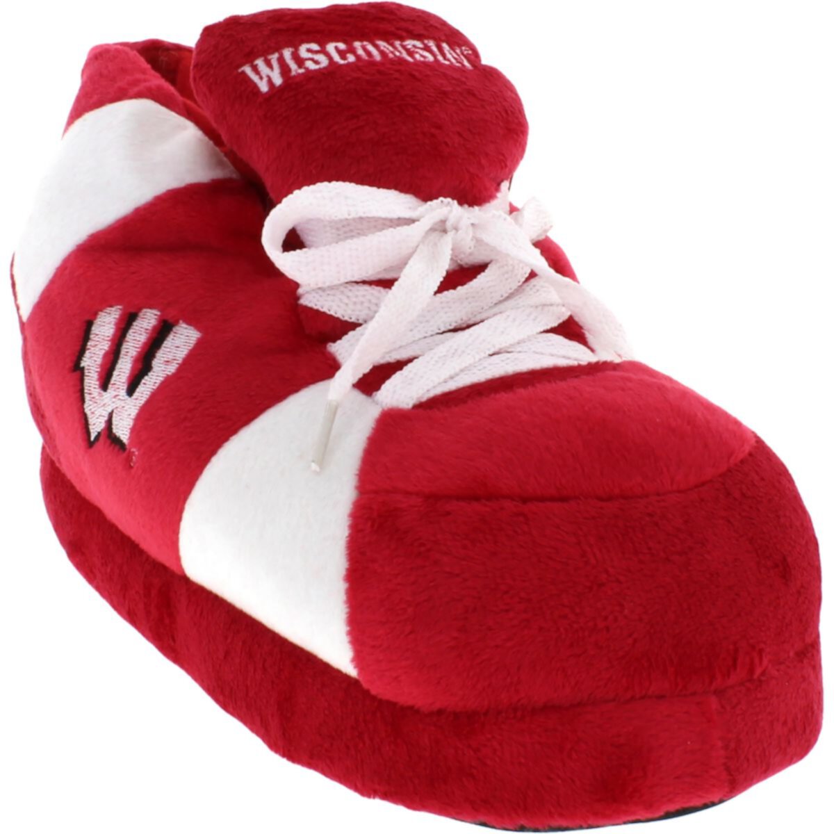 Унисекс Wisconsin Badgers Original Comfy Feet Sneaker Тапочки NCAA