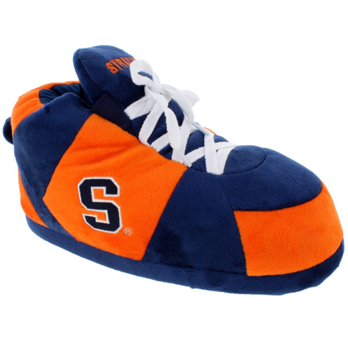 Унисекс Syracuse Orangemen Original Comfy Feet Sneaker Sneaker Slippers NCAA