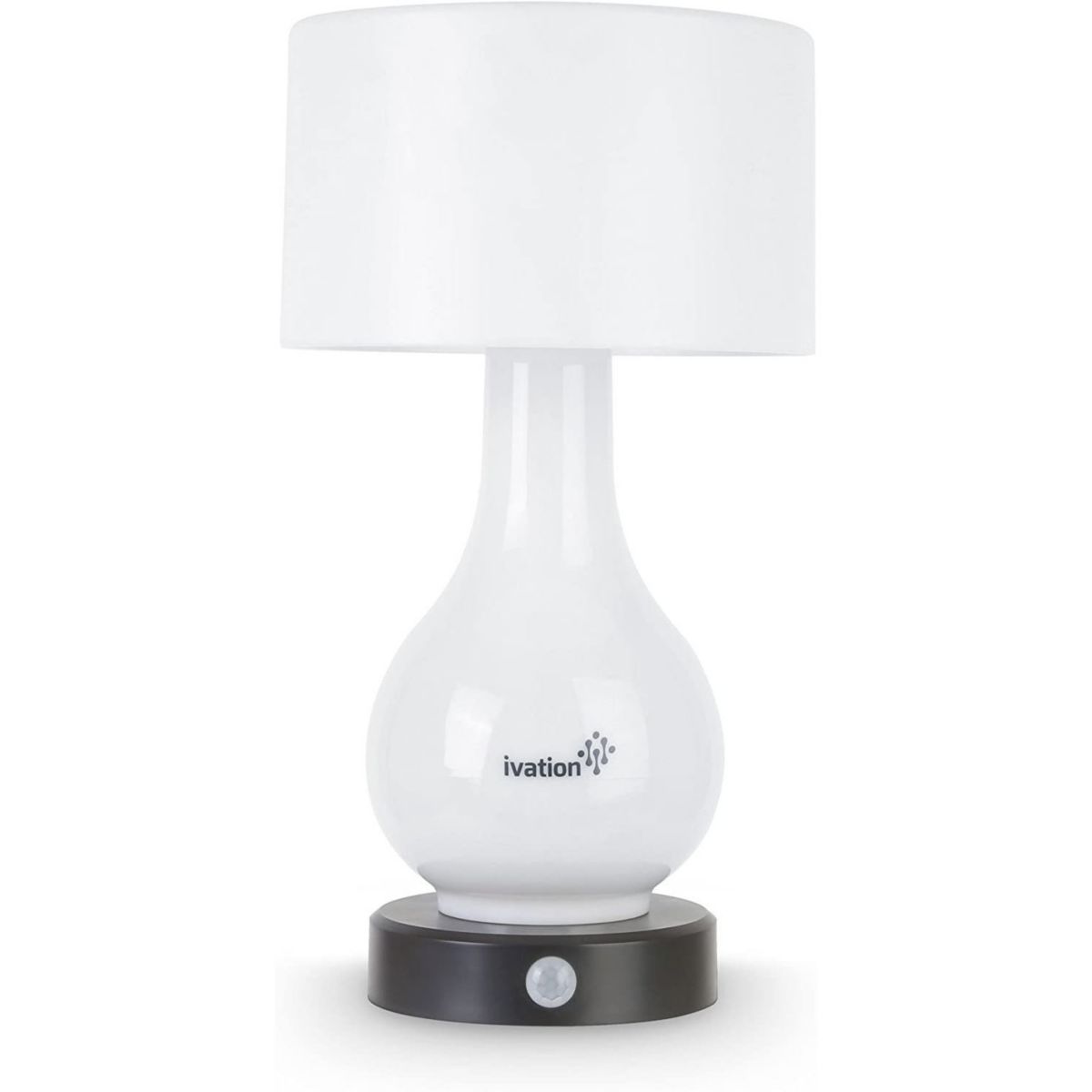 Ivation 6-LED лампа с батарейным питанием, настольная лампа с датчиком движения и многозонным освещением Ivation