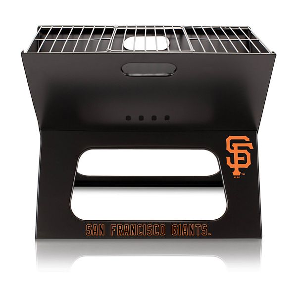 Портативный гриль Picnic Time San Francisco Giants X-Grill, складной, из стали и полиэстера, 18.5" х 11" Picnic Time