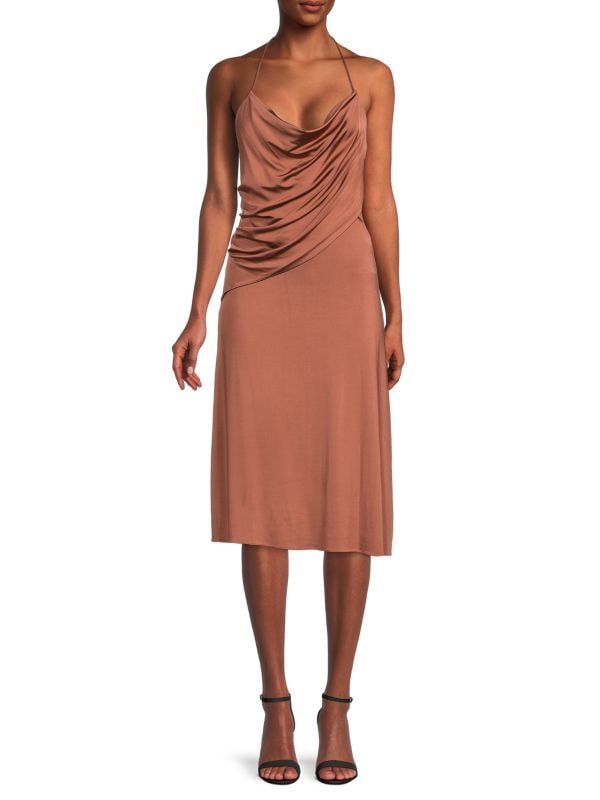 Платье-комбинация Nora с вырезом халтер ET OCHS