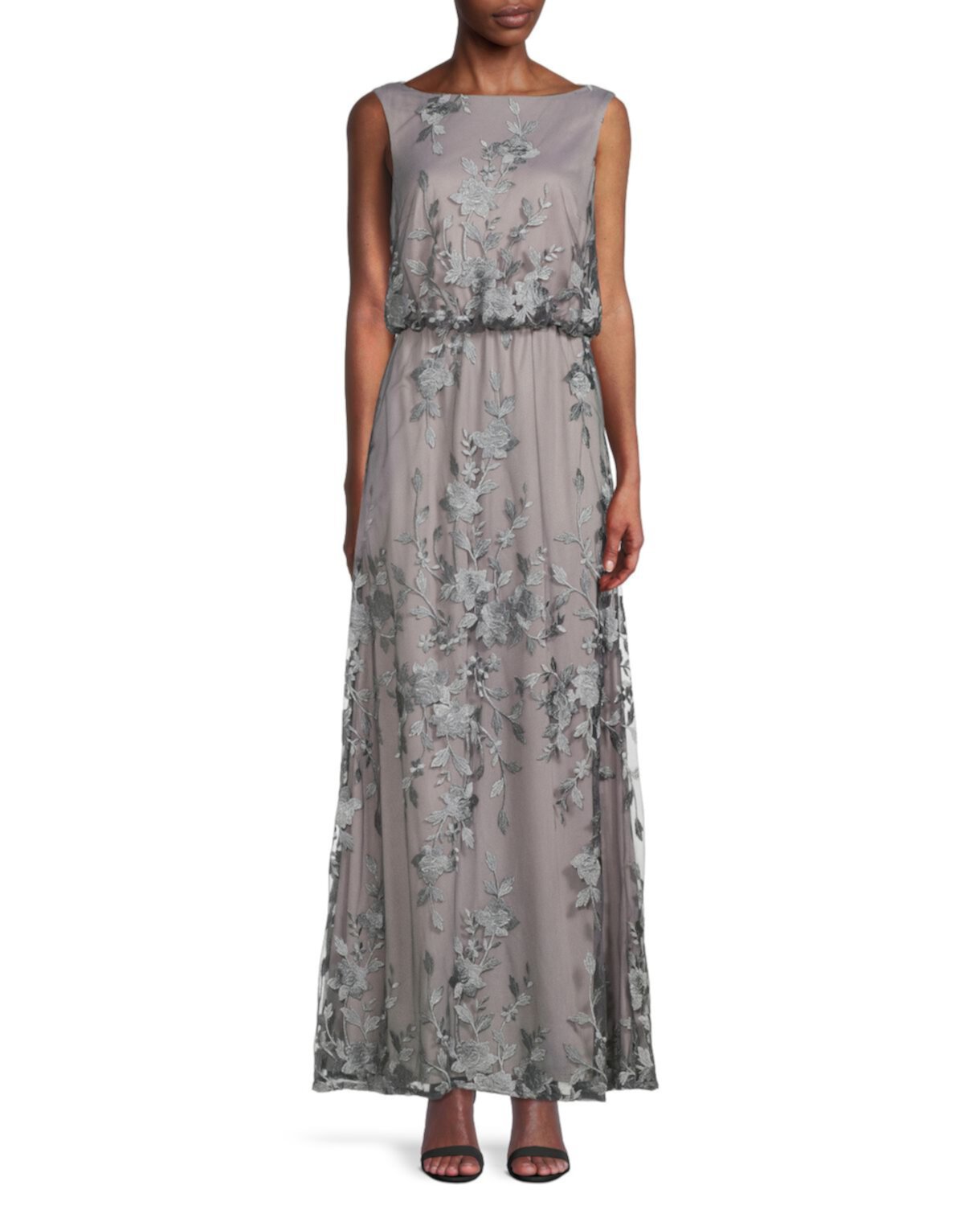 Блузонное платье Aveline с цветочной вышивкой JS Collections