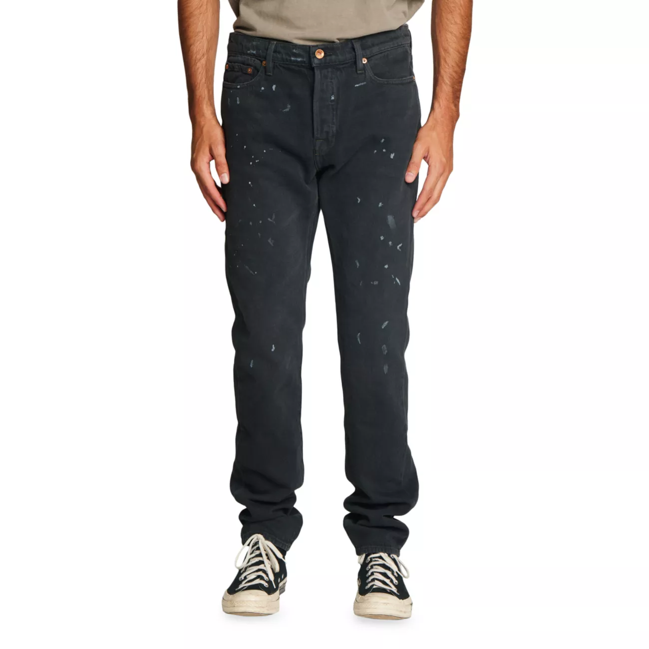 Узкие джинсы с пятью карманами NSF