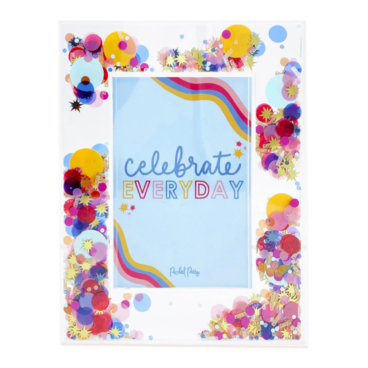 Packed Party Celebrate Everyday Confetti Frame Packed Party