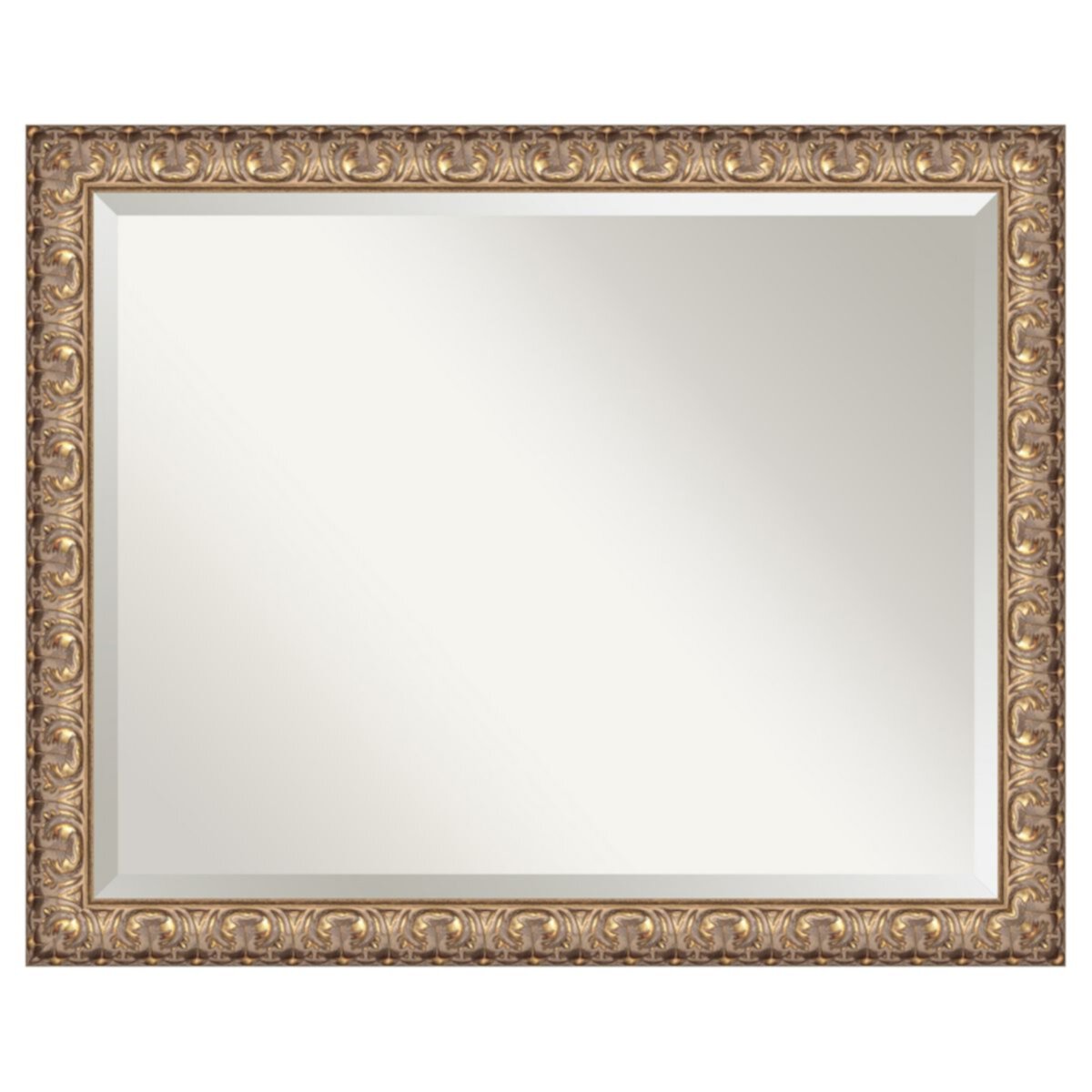 Amanti Art Florentine Metallic Gold Finish Wood Wall Mirror Amanti Art