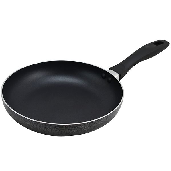 Oster Cocina Clairborne 9.5 Inch Aluminum Hammer Tone Frying Pan in Charcoal Grey Oster Cocina