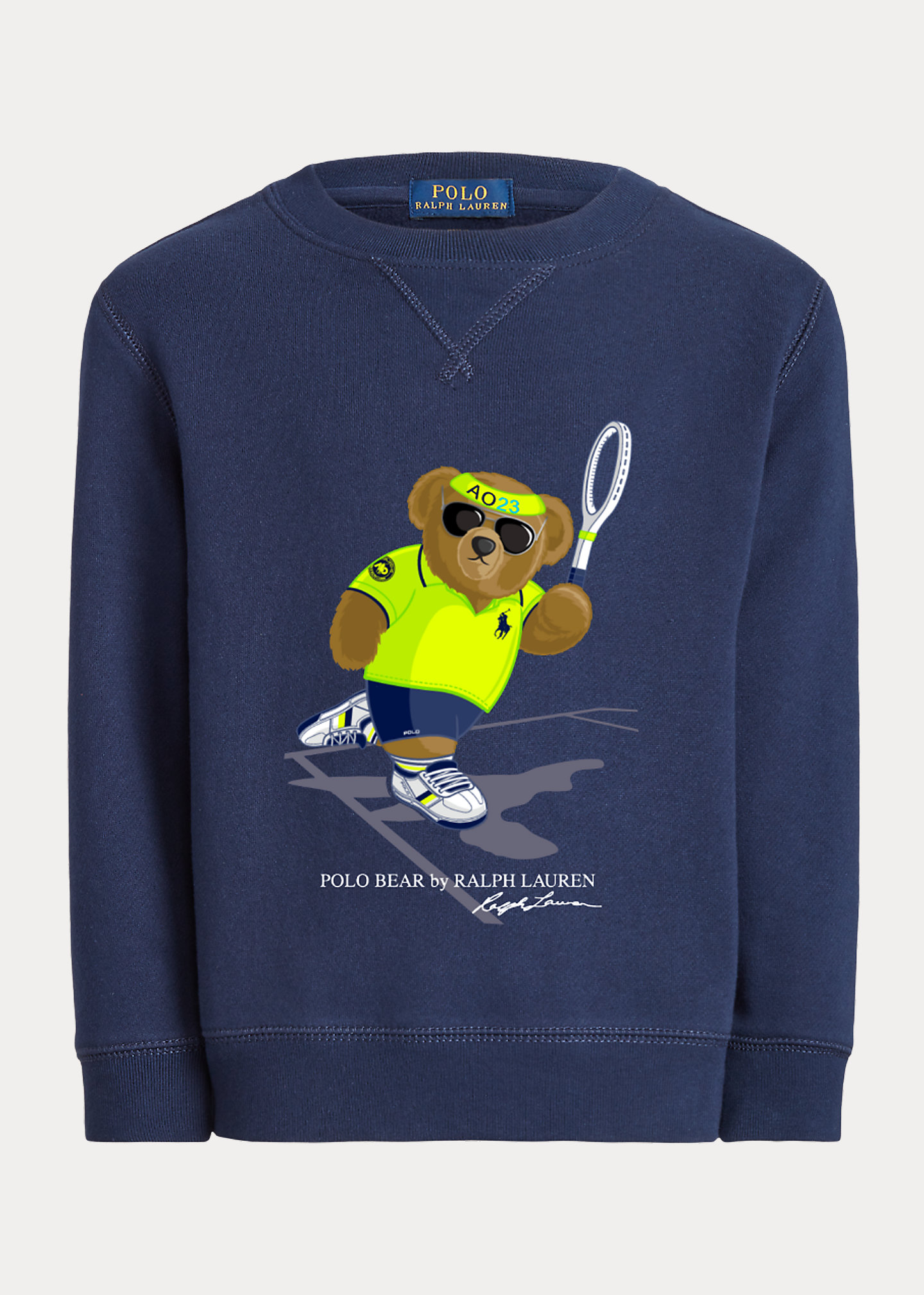 Флисовый свитер с круглым вырезом для мальчика Create Your Own