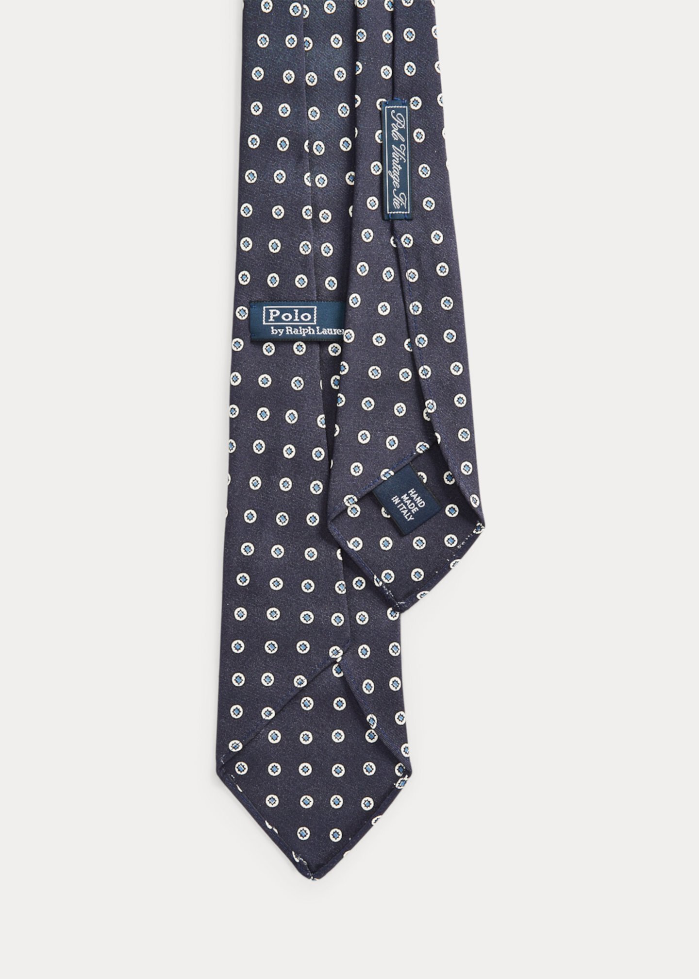Аккуратный шелковый галстук в винтажном стиле Polo Ralph Lauren