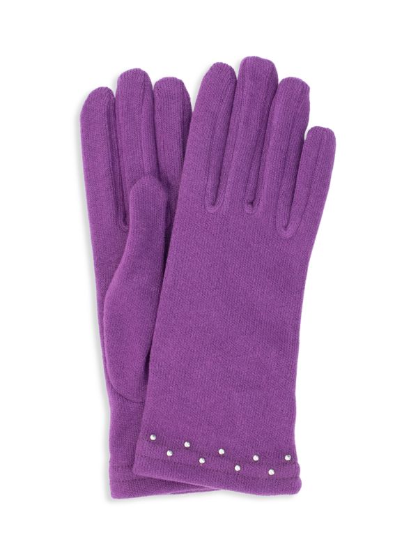 Зимние перчатки Portolano Studded Knitted Gloves Portolano