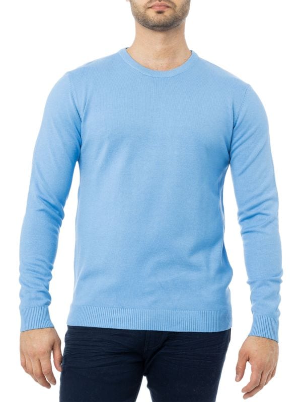 Однотонный свитер с круглым вырезом X Ray