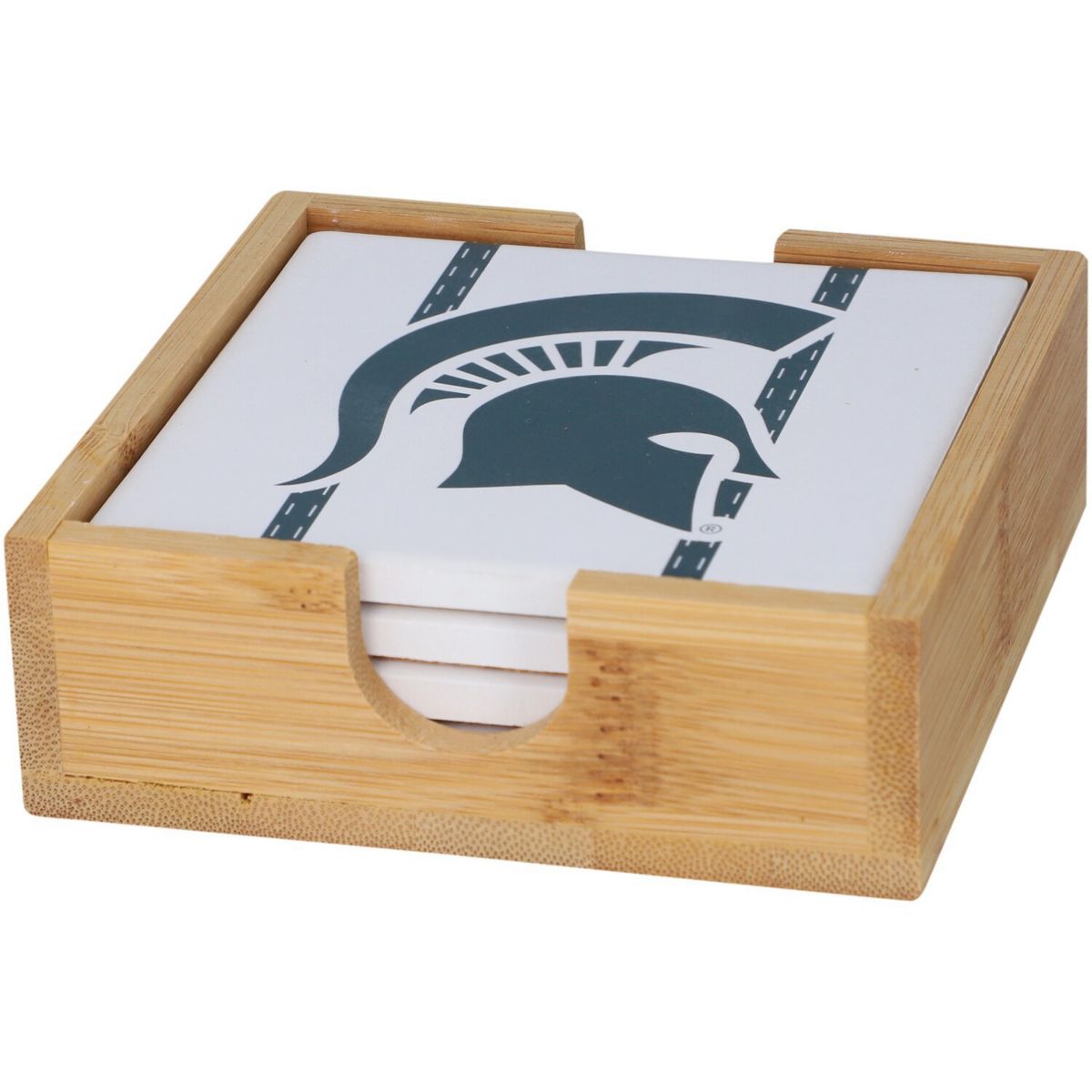 Michigan State Spartans Team Uniform Coaster Set Unbranded