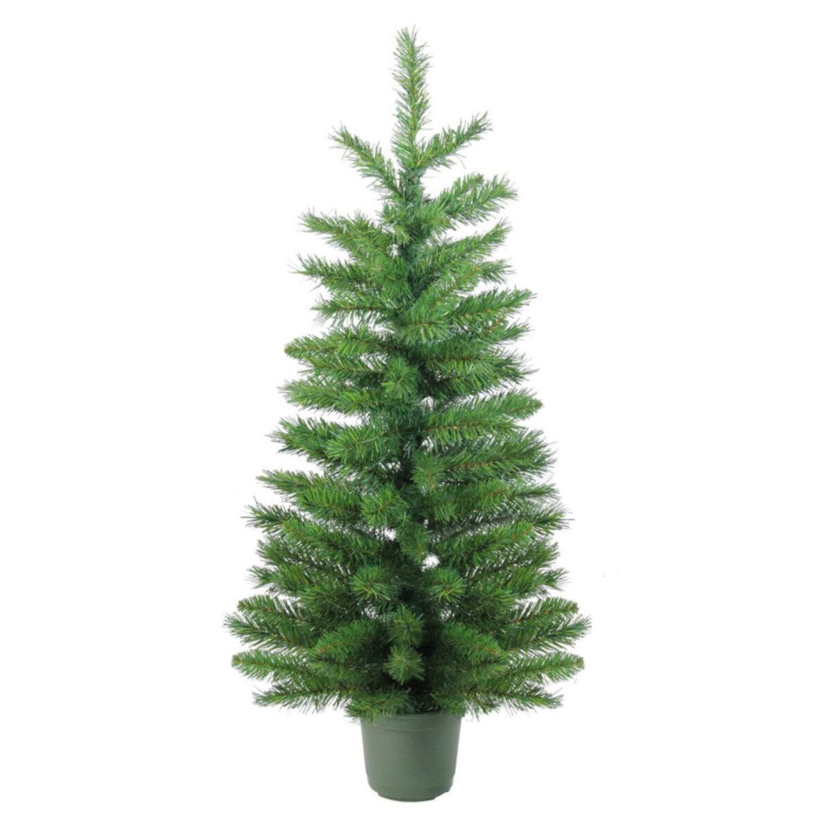 Northlight Seasonal Indoor / Outdoor 4-ft. Slim Pine Potted Artificial Christmas Tree Northlight