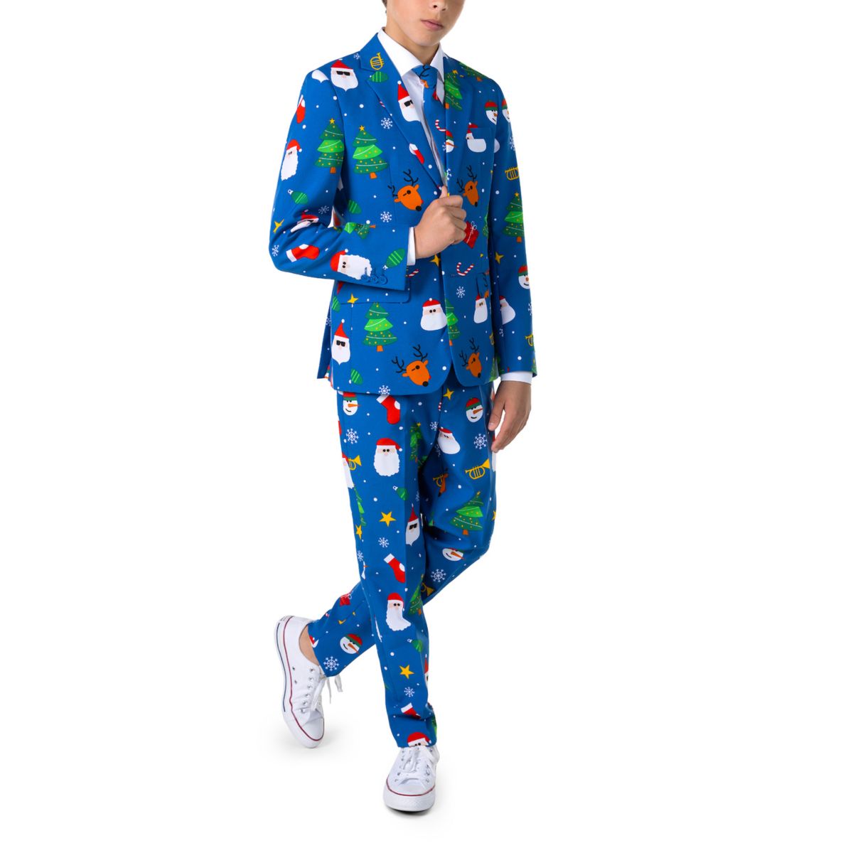 Праздничный костюм OppoSuits для мальчиков 2–8 лет: куртка, брюки и костюм с галстуком OppoSuits
