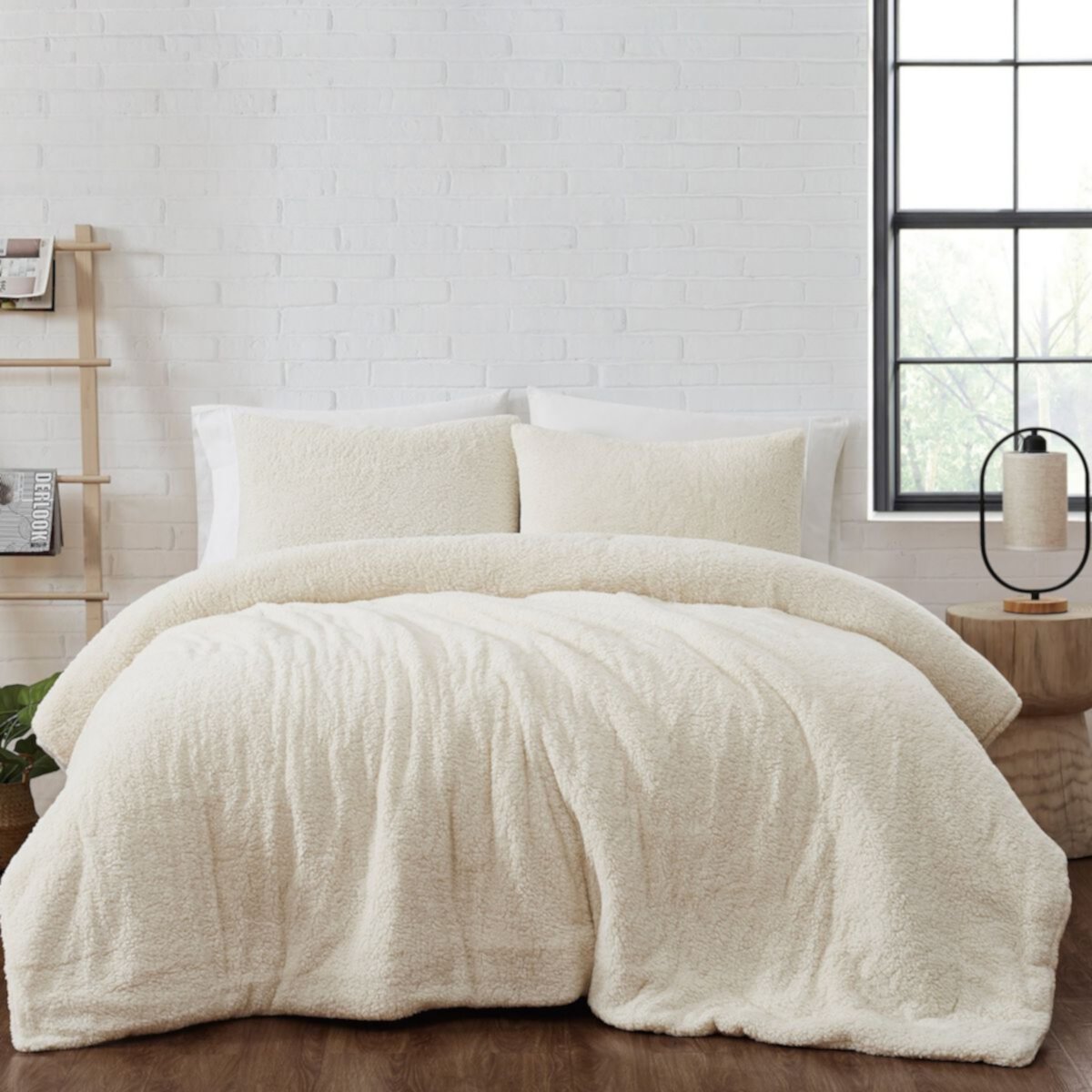 Комплект одеяла Brooklyn Loom Marshmallow Sherpa Brooklyn Loom