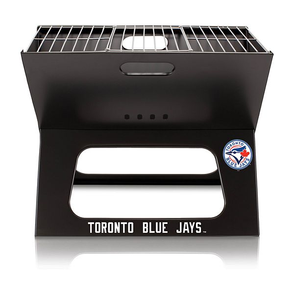 Портативный гриль Picnic Time Toronto Blue Jays X-Grill с графикой команды, складывающийся, сталь, 18.5"x11" Picnic Time