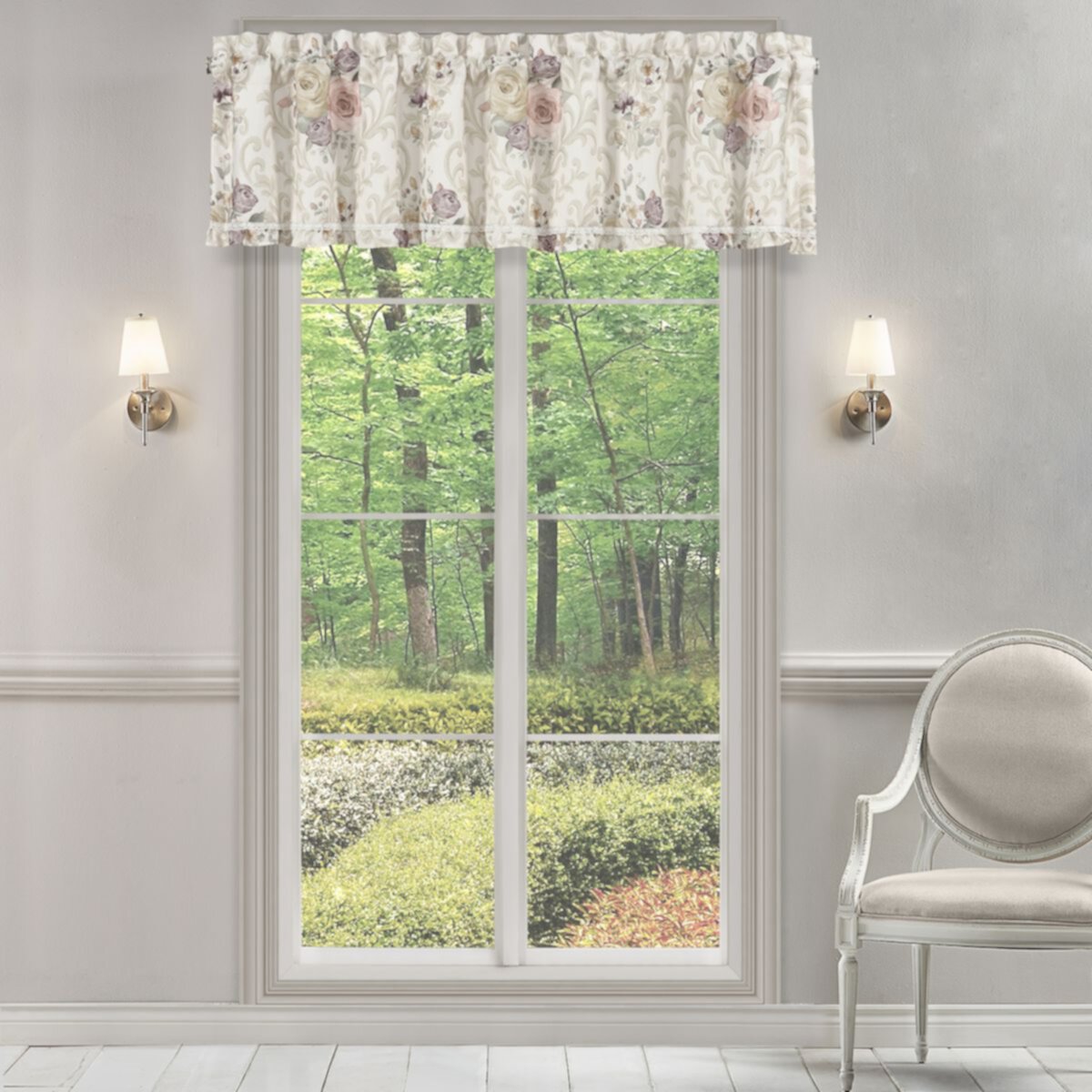 Royal Court Chardonnay Window Straight Valance Royal Court