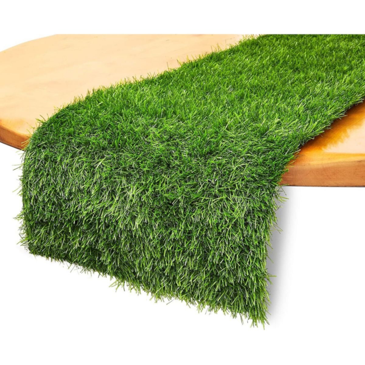 Juvale 6 Foot Synthetic Grass Table Runner for Party Decor (14 x 72 Inches) Juvale