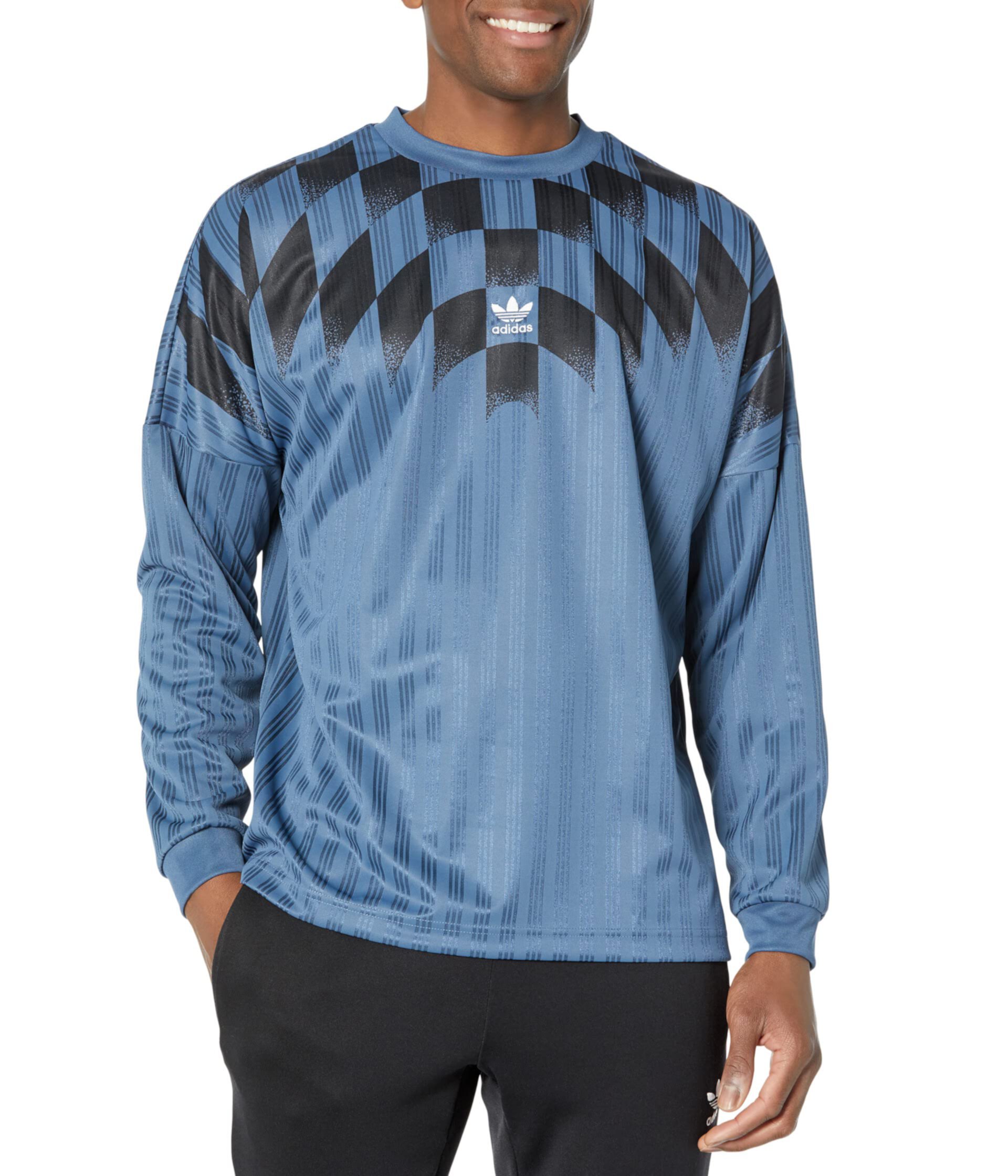 Джерси Rekive с длинными рукавами и графикой Adidas