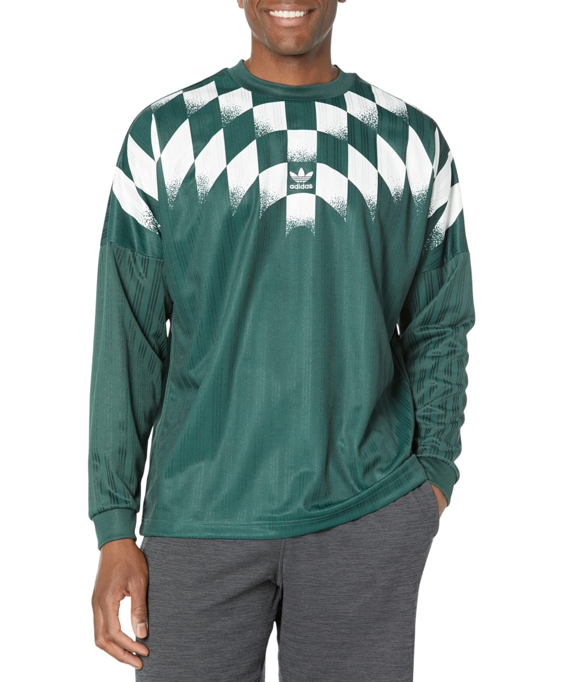 Rekive Graphic Long Sleeve Jersey Adidas