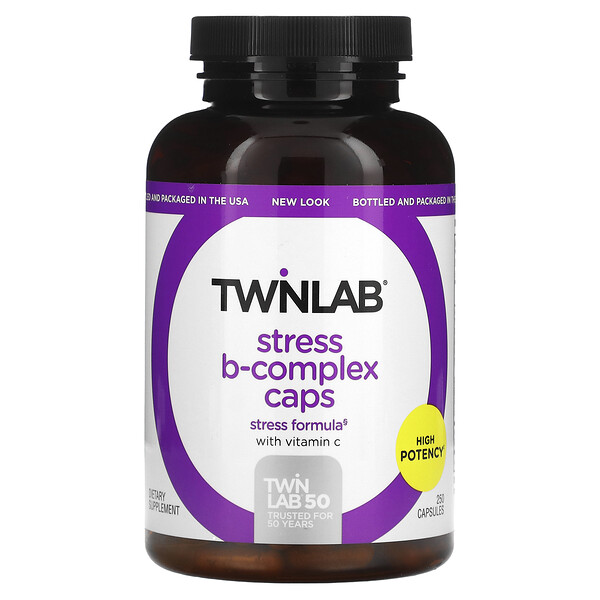 Stress B-Complex Caps, 250 капсул Twinlab