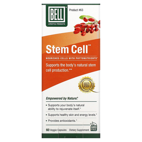 Стволовые клетки, 60 растительных капсул Bell Lifestyle