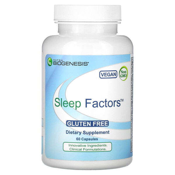 Факторы сна, 60 капсул Nutra BioGenesis