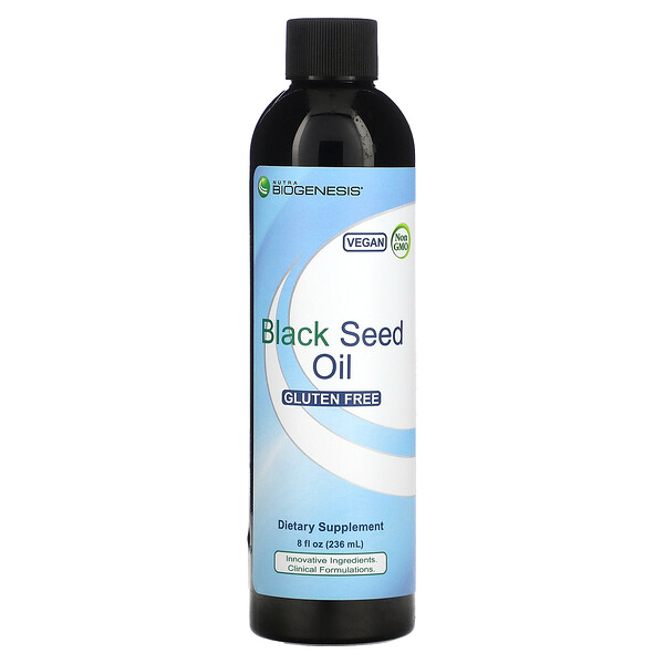 Масло черного тмина, 8 жидких унций (236 мл) Nutra BioGenesis