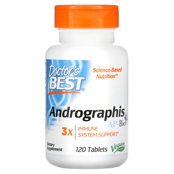 Andrographis Ap-Bio, 120 Tablets Doctor's Best