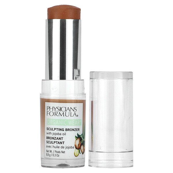 Organic Wear, Моделирующий бронзатор с маслом жожоба, мокко, 0,3 унции (8,8 г) Physicians Formula