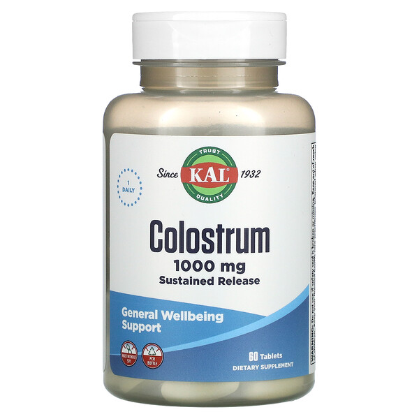 Колострум - 1000 мг - 60 таблеток - KAL KAL