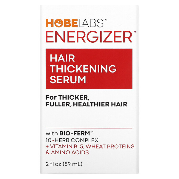 Energizer, Hair Thickening Serum, 2 fl oz (59 ml) Hobe Labs