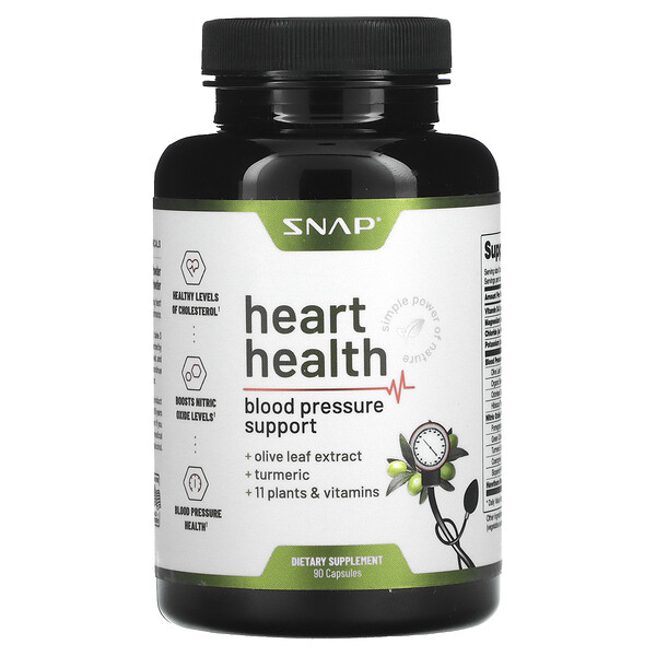 Здоровье сердца, 90 капсул Snap Supplements