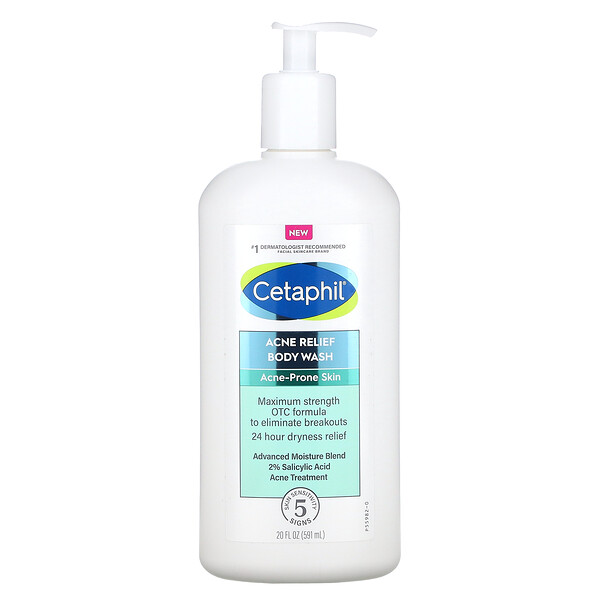 Гель для тела Acne Relief, 20 жидких унций (591 мл) Cetaphil