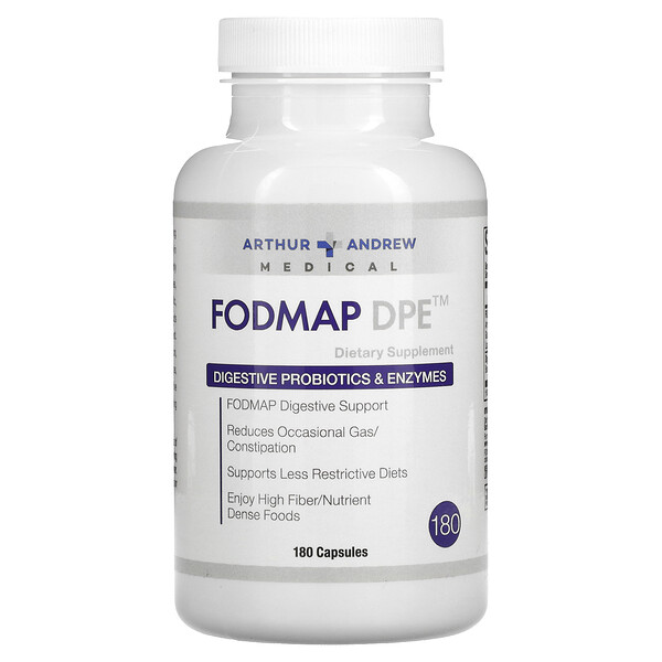FODMAP DPE, 180 капсул Arthur Andrew Medical