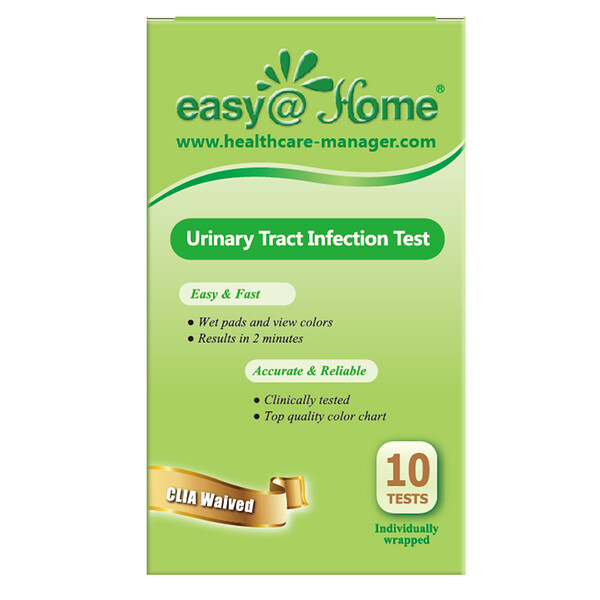 Тест на инфекцию мочевых путей, 10 тестов в индивидуальной упаковке Easy@Home