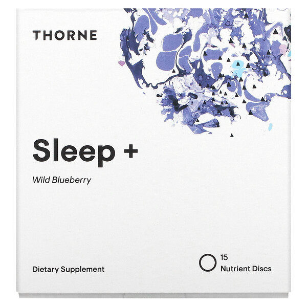 Effusio, Sleep +, Wild Blueberry, 15 Nutrient Discs Thorne