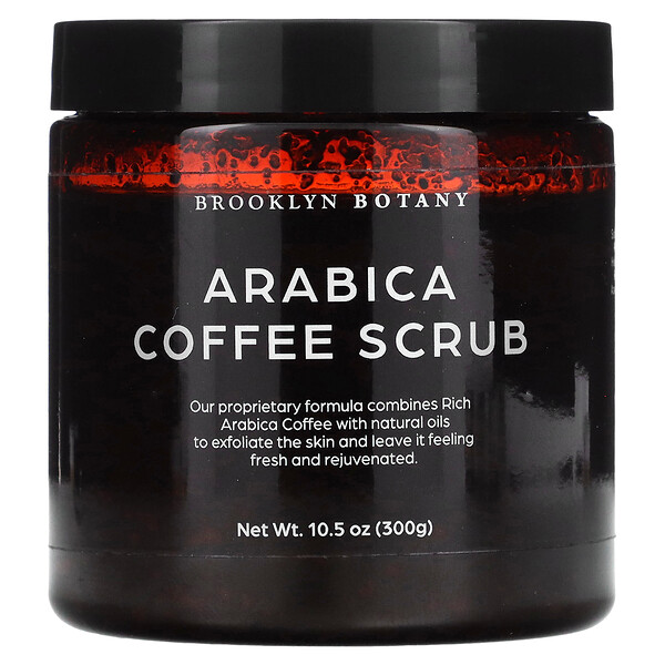 Arabica Coffee Scrub, 10.5 oz (300 g) Brooklyn Botany