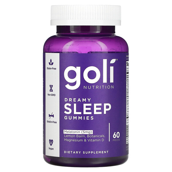 Жевательные конфеты Dreamy для сна, 60 штук Goli Nutrition