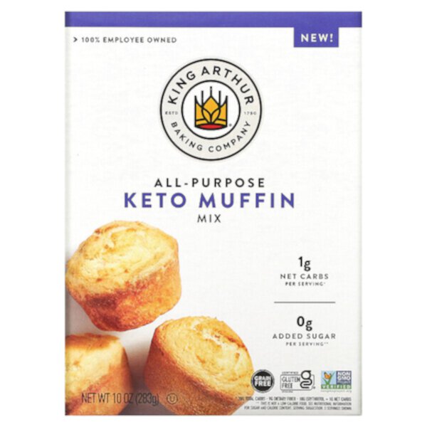 All-Purpose Keto Muffin Mix, 10 oz (283 g) King Arthur Baking Company