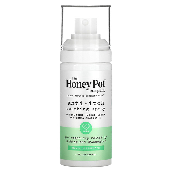 Anit-Itch Soothing Spray, 2.7 fl oz (80 ml) The Honey Pot