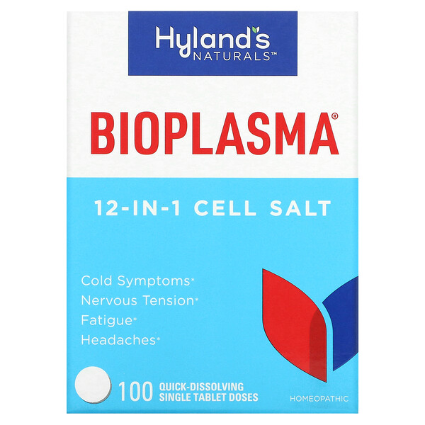Клеточная соль 12-в-1, 100 быстрорастворимых разовых таблеток Hyland's Naturals