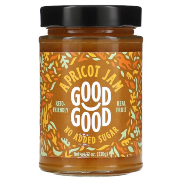 Apricot Jam, 12 oz (330 g) Good Good